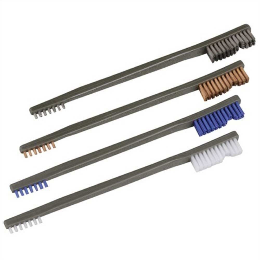 Cleaning Equipment Otis Technology 4.50" VARIETY PACK REC BRUSH - NYL/BRZ/STEEL